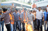 Bhajrangdal  protests against V-Day celebrations